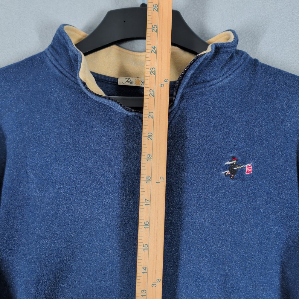 Peter Millar Pullover Mens XL Blue Metropolitan PGA Championship Pro-Am Golf Top - Picture 7 of 10